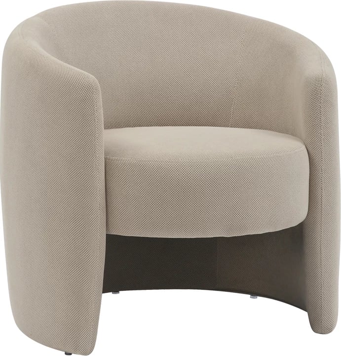 Karrige Barken, ngjyrë bezhë, 77x74.5x73cm