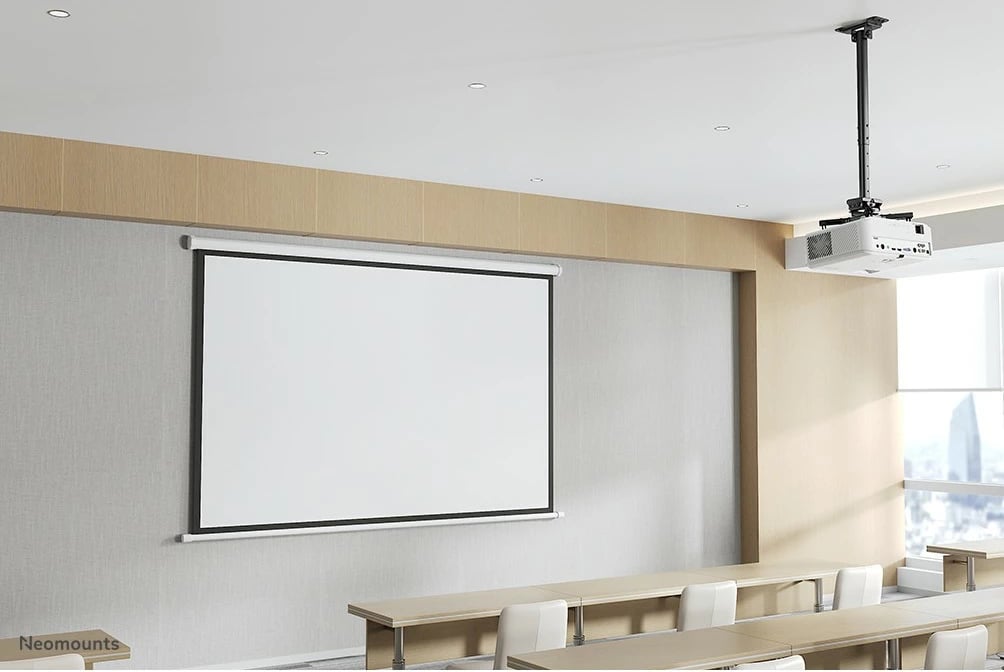 Mbajtës projektori Neomounts CL25-540BL1, Tavan, 35 kg, Çelik, 605 - 905 mm, i zi
