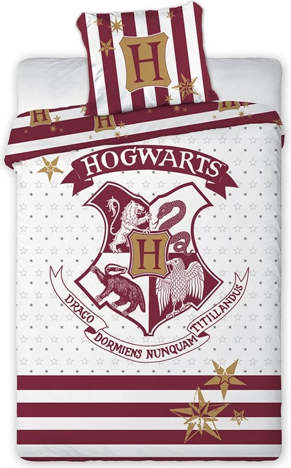  Set mbulesë shtrati dhe jastëk Harry Potter
