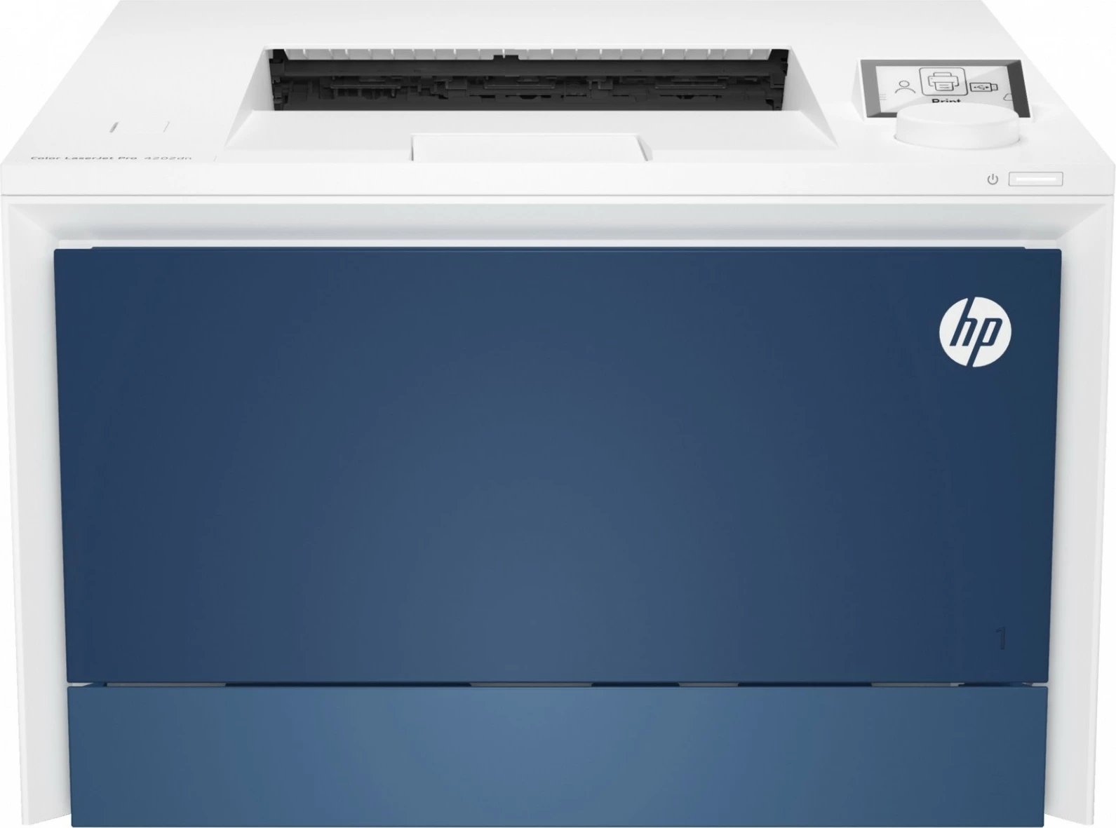 Printer laser me ngjyra HP Color LaserJet Pro 4202dn, 512 MB, Bardhë/Kaltër