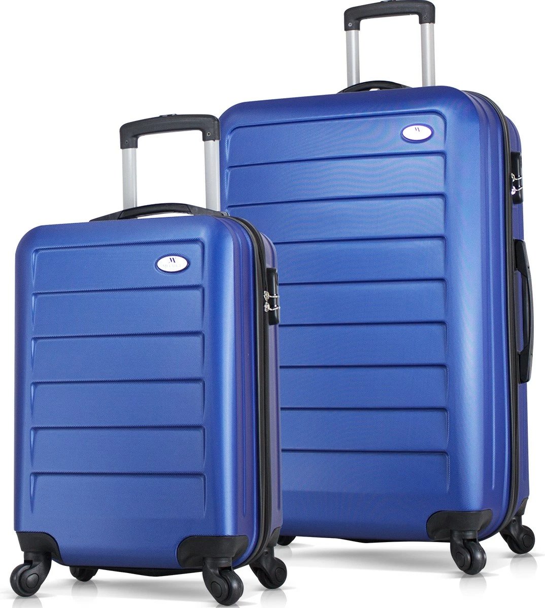 Set valixhesh (2 copë), ngjyrë kaltër, Zoozie Bags, 6400