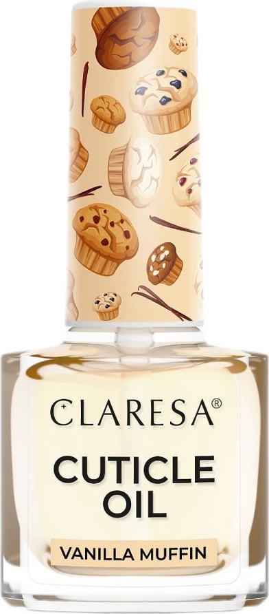 Vaj për kutikula për femra Claresa Vanilla Muffin, 5ml