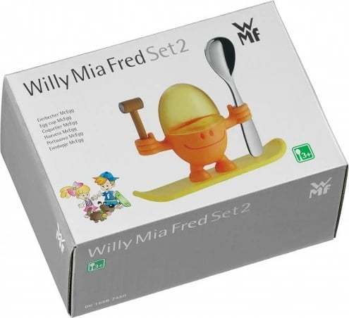 Mbajtëse vezësh WMF McEgg me lugë, portokalli