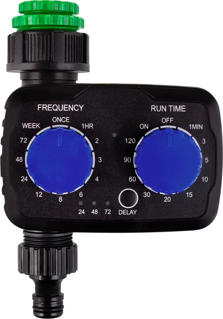 Kontrollues elektronik ujitje GreenBlue GB391, IP55, i zi