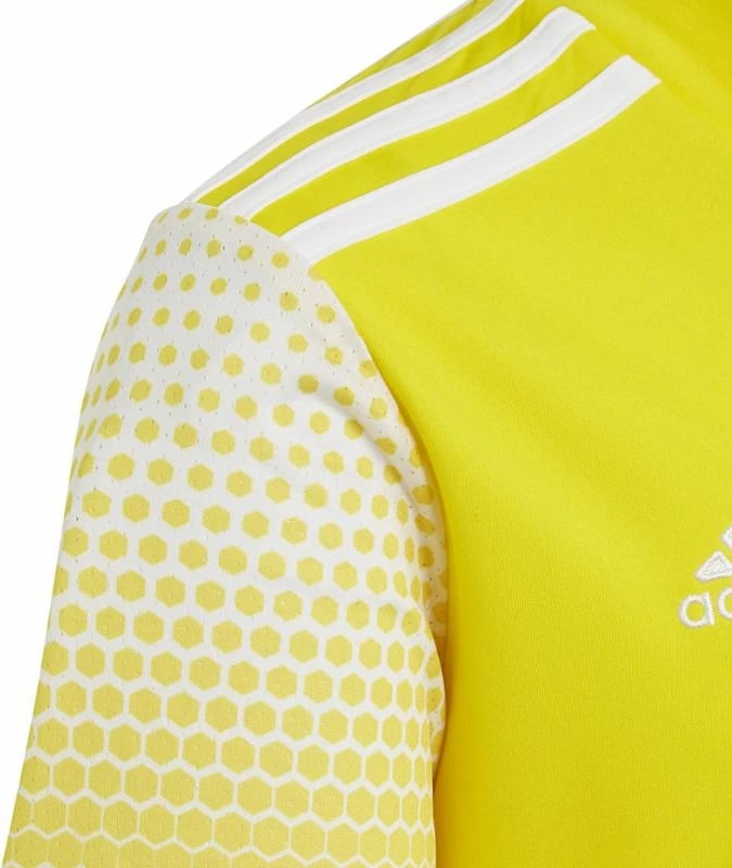 Maicë futbolli për fëmijë adidas, e verdhë