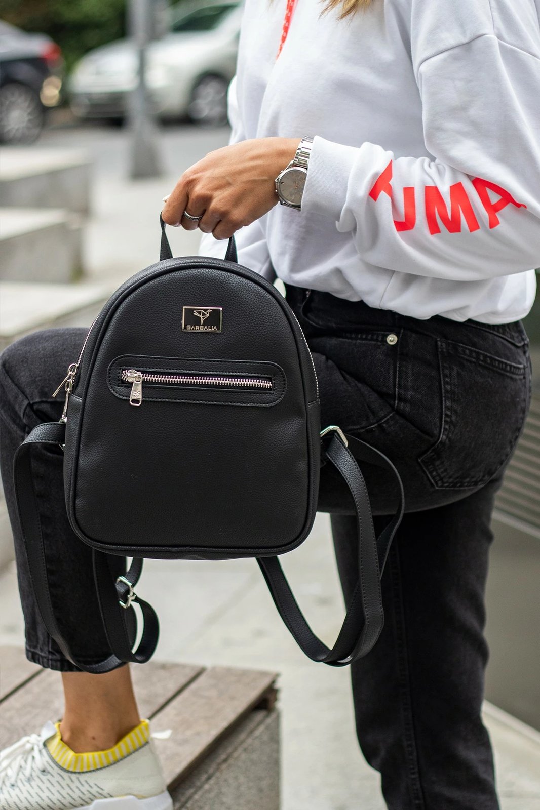 Çantë shpine Zoozie Bags, Oslo, e zezë