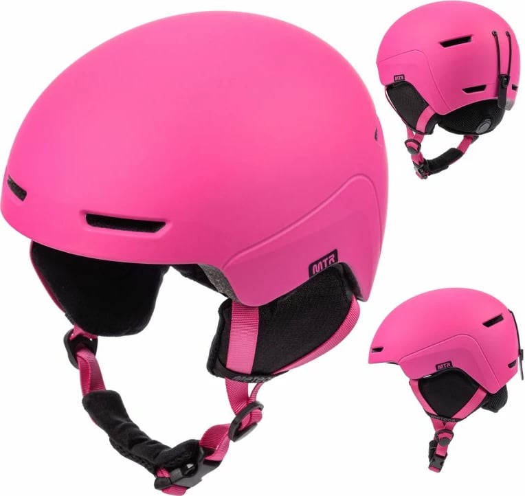 Helmetë skijimi Meteor për femra, rozë