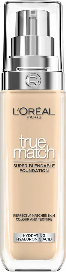 Fondatinë për femra L'Oreal Paris True Match 2.N Neutral Undertone, 30ml