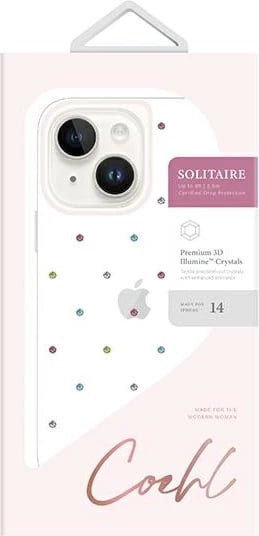 Mbështjellës UNIQ Coehl Solitaire për iPhone 14 Plus, transparent