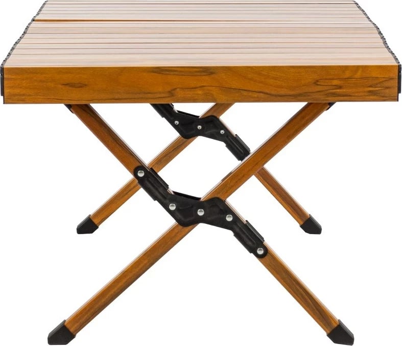 Tavolinë palosëse Mirpol DREVO 90, alumini, me çantë