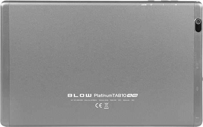 Tableti BLOW PlatinumTAB10 4G V22, 4GB/64GB, gri i errët