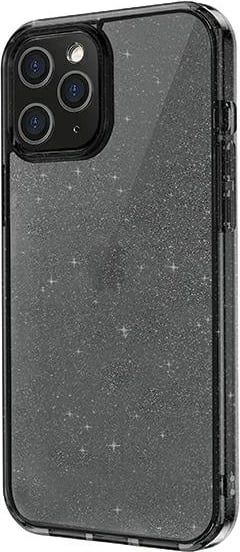 Mbështjellës UNIQ LifePro Tinsel për iPhone 12 Pro Max, i zi me shkëlqim