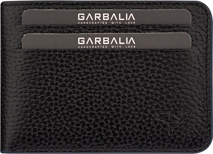 Portofol për burra, lëkurë origjinale, ngjyrë e zezë dhe kafe, Zoozie Bags Rainbow