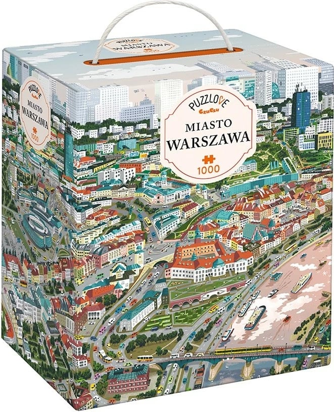 Puzzle CzuCzu Puzzlove City Warsaw 1000 pjesë