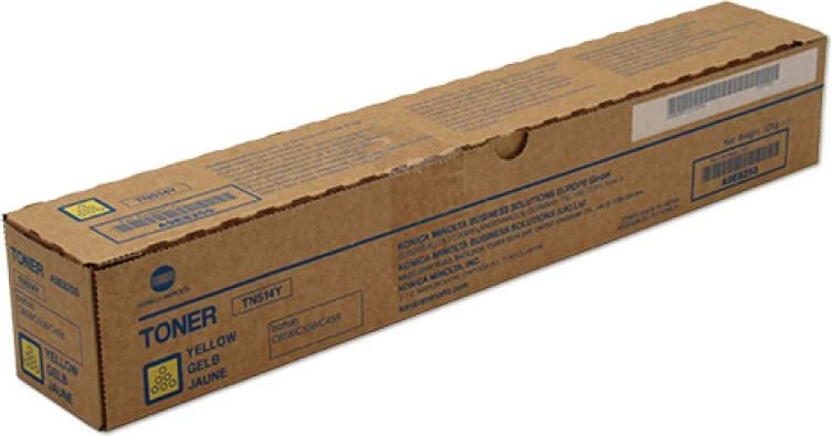 Toner, Konica Minolta, TN-514 (TN514Y) A9E8250, kapacitet rreth 24,000 faqe, verdhë