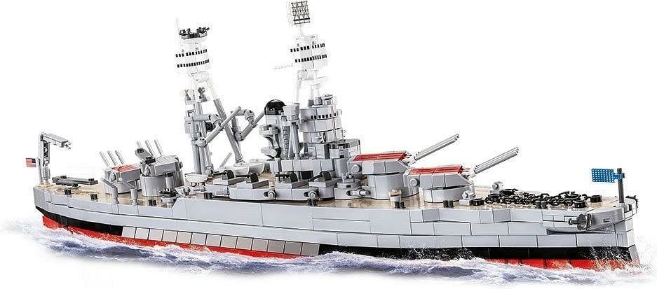 Set ndërtimi Cobi Klocki USS Arizona BB-39, 2046 pjesë, plastikë, Historical Collection