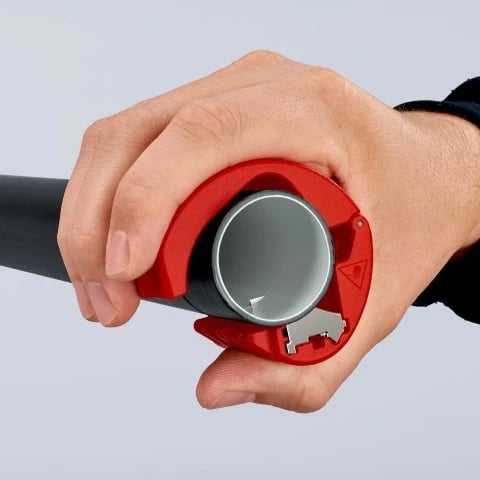 Prerës kabllosh Knipex BiX, plastikë/çelik inox, 5 cm, kuq Prerës kabllosh Knipex BiX, plastikë/çelik inox, 5 cm, kuq