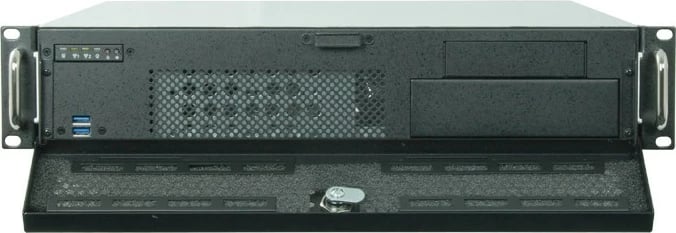 Kasë serveri Chieftec UNC-210M-B, Rack 2U, micro ATX, SECC, e zezë