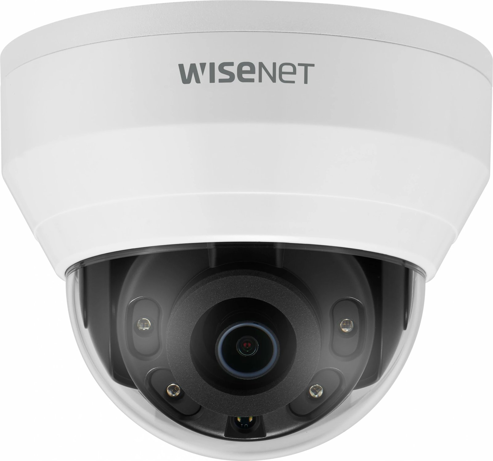Kamerë sigurie IP Hanwha QND-8010R, Dome, 5MP, e bardhë