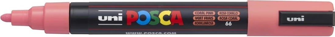 UNI-MARKER pc-5m POSCA CORAL PINK