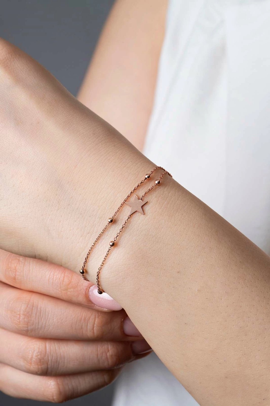 Byzylyk argjendi, ngjyrë rozë gold, Jumeon, ELKAB92340R