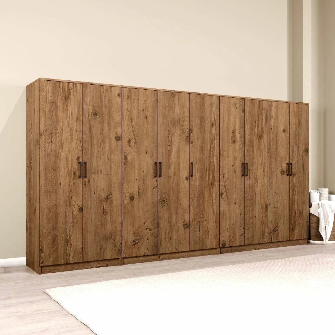 Dollap rrobash Skye Decor, ngjyrë Atlantic Pine, Kardelen 1600-124