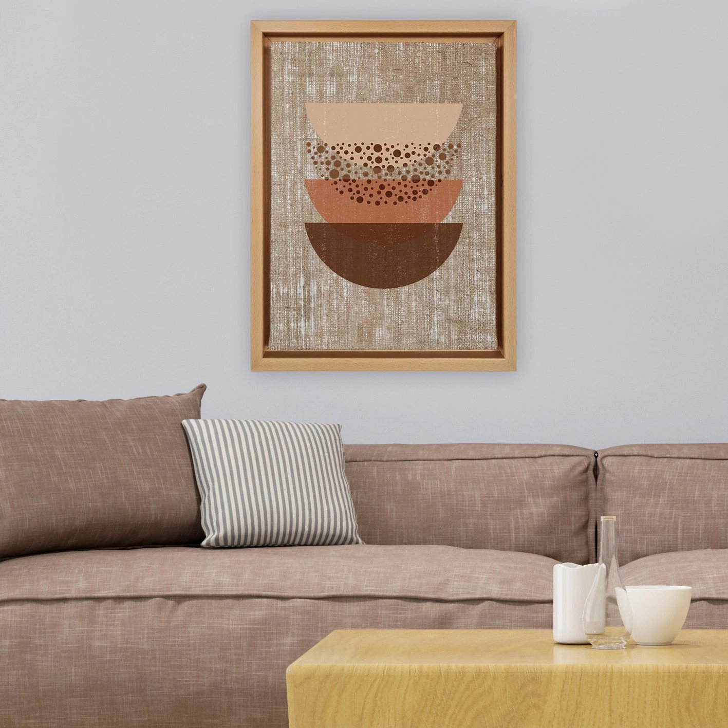 Pikturë dekorative në kanavacë Wallity, shumëngjyrëshe, LNJ71906394335 - 96136, 96x136cm