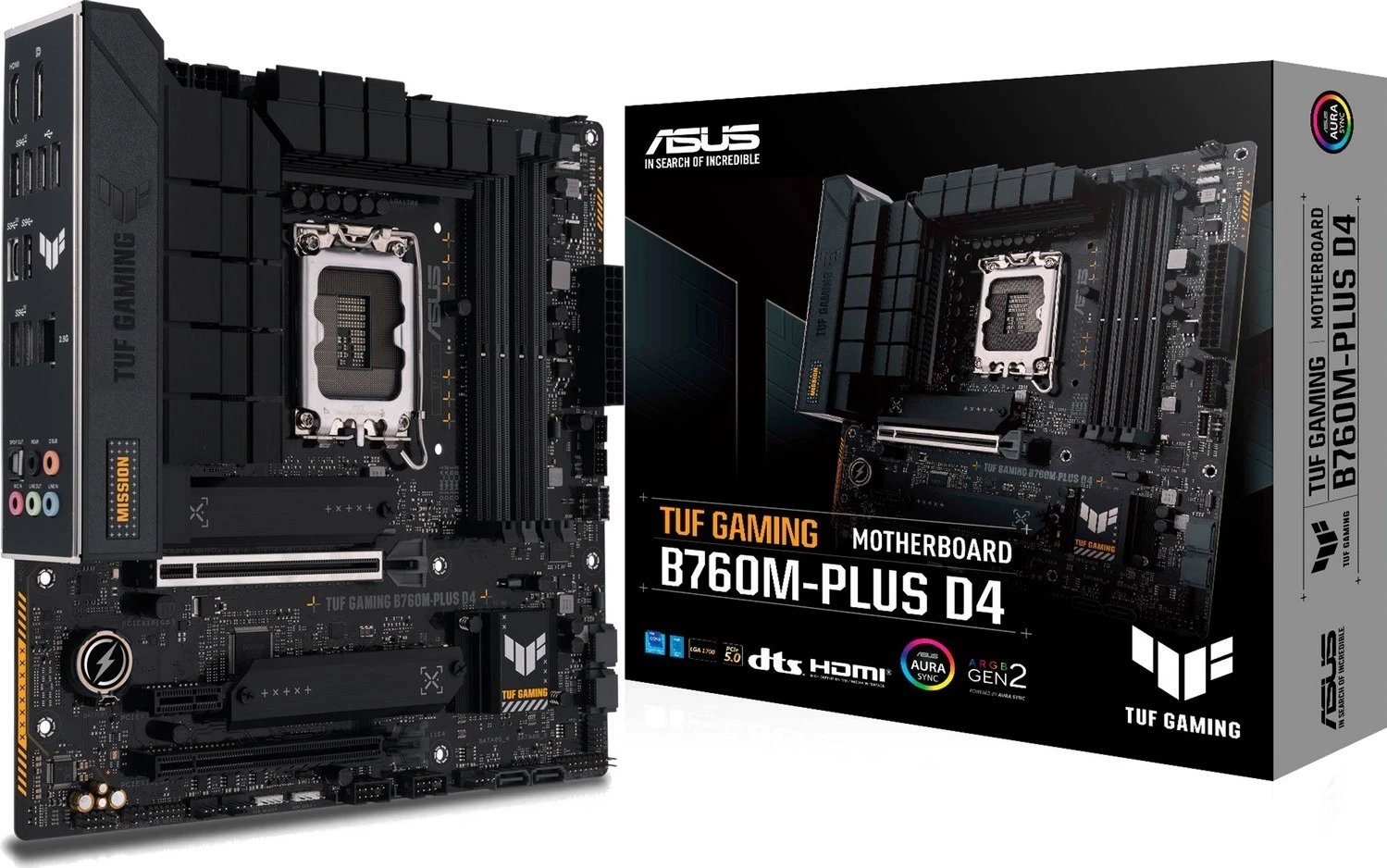 Pllakë amë ASUS Tuf Gaming B760M-PLUS D4