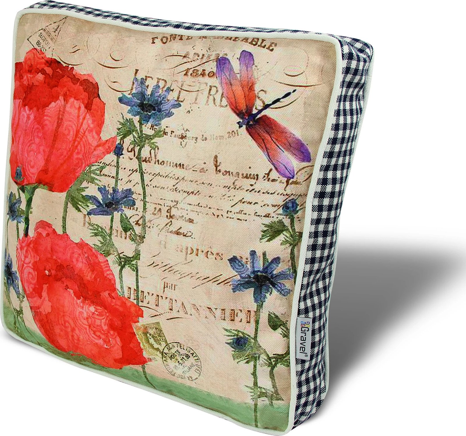 Jastëk Evila Originals, shumëngjyrësh, YM1037, 42x42cm