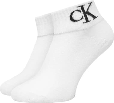 Çorape Calvin Klein Jeans femra, të bardha
