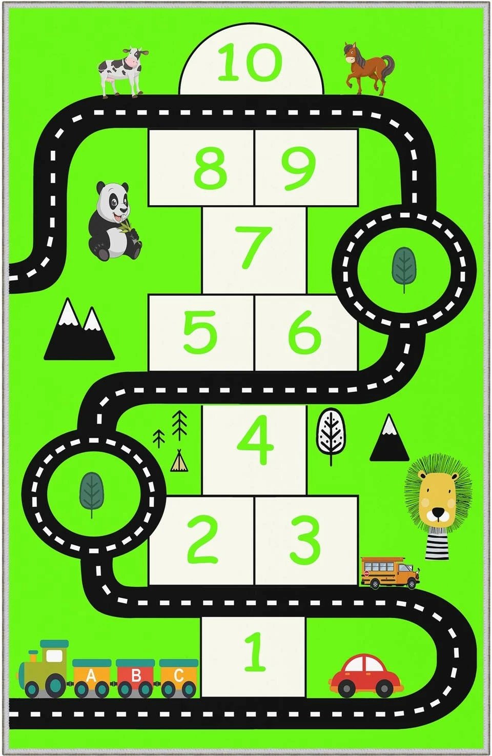 Qilim për fëmijë, shumëngjyrësh, Conceptum Hypnose, HMNT471, 80x120cm