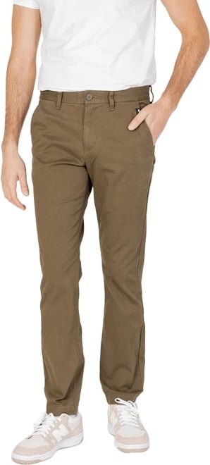 Pantallona Tommy Hilfiger Jeans për meshkuj, të gjelbërta