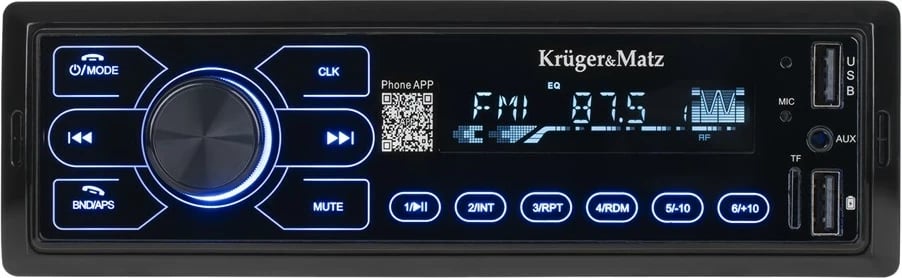 Radio makine Kruger & Matz KM2013, USB, AUX