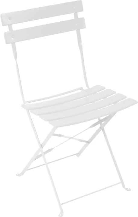 Karrige Bistro palosëse metalike, ngjyrë e bardhë, set 2 copë, 42x46x82cm