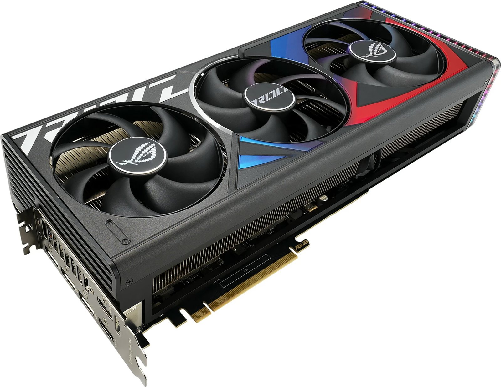Kartelë grafike ASUS ROG Strix RTX 4080 SUPER, 16 GB, GDDR6X, PCI Express 4.0, Multicolour Kartelë grafike ASUS ROG Strix RTX 4080 SUPER, 16 GB, GDDR6X, PCI Express 4.0, Multicolour