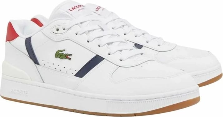 Këpucë për meshkuj Lacoste, të bardha