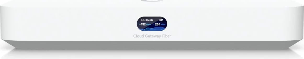 Gateway Ubiquiti UCG-Fiber, 30W, 10/100/1000/2500/10000 Mbit/s, i bardhë