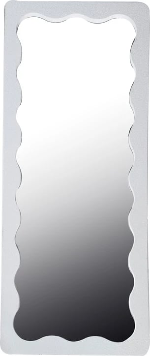 Pasqyrë Werdy, dru, ngjyrë e bardhë, 65x2.4x170cm