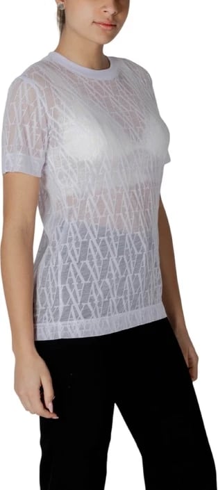 Maicë për femra Armani Exchange, e bardhë