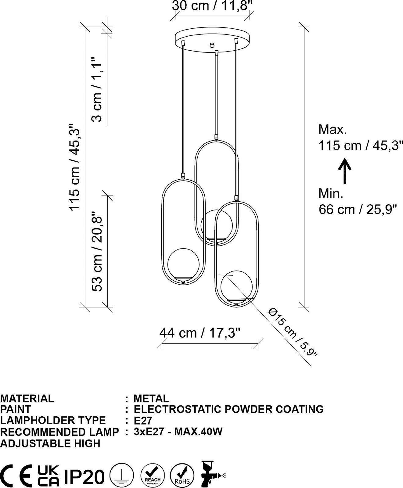 Llambë tavani Opviq, Mudonı - Mr-935-1, ngjyrë ari