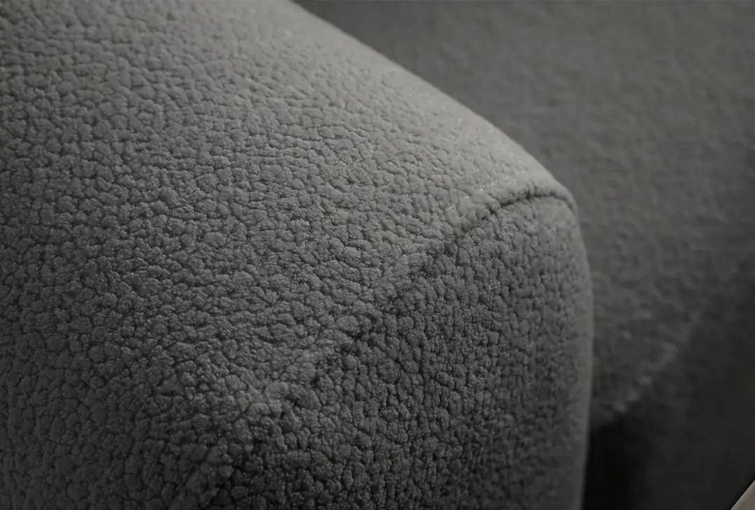 Këndollëse e madhe, ngjyrë antracit, S-Loft, këndi djathtas