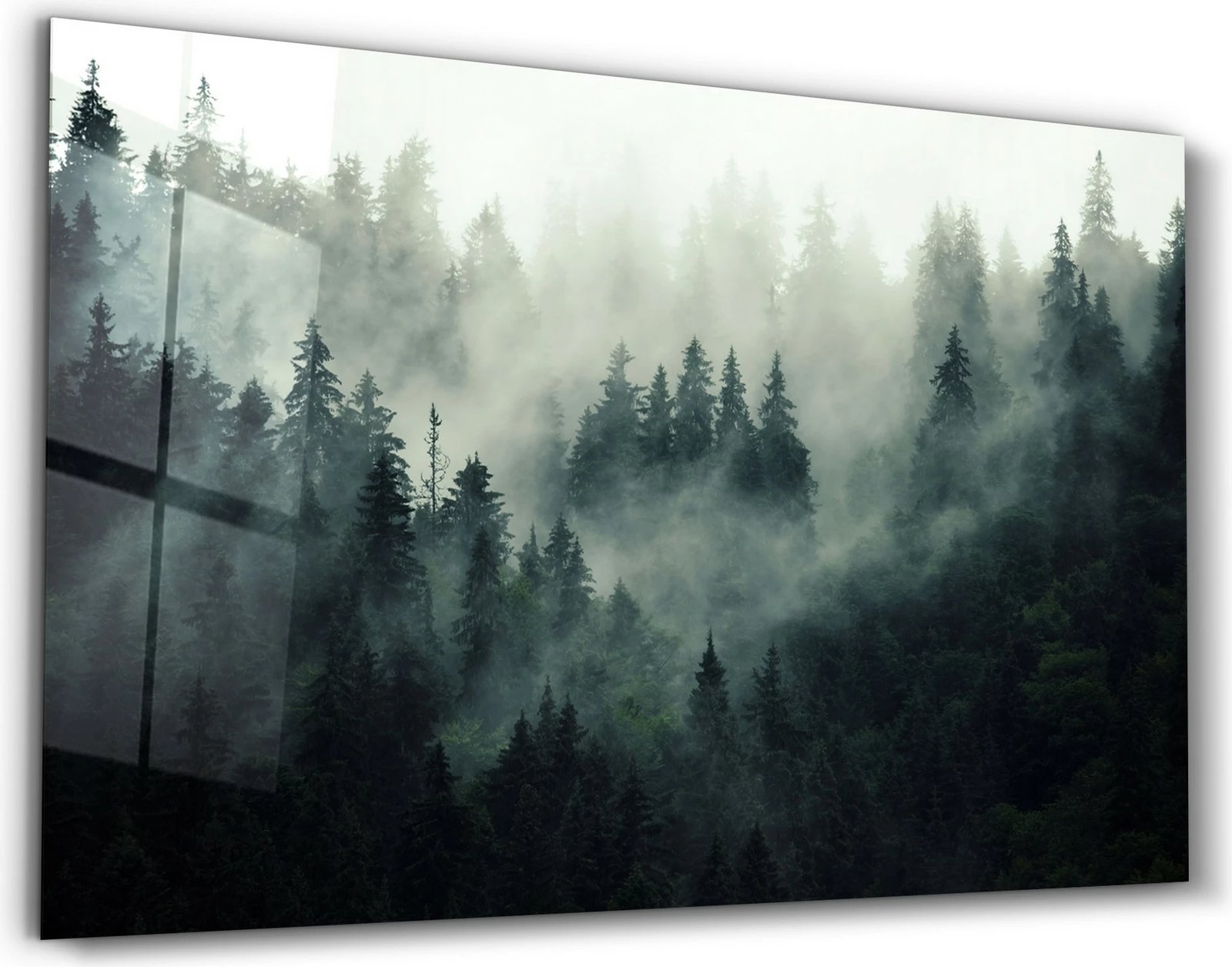 Pikturë dekorative prej xhami të temperuar, shumëngjyrëshe, CAM-4051, 46x72cm