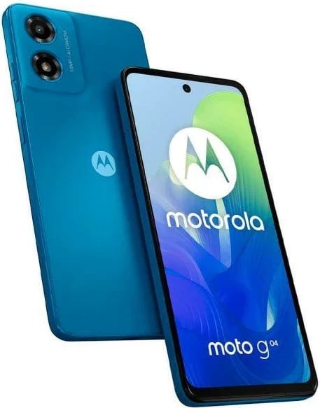 Celular Motorola Moto G04 4+128GB 6.56" Satin Blue