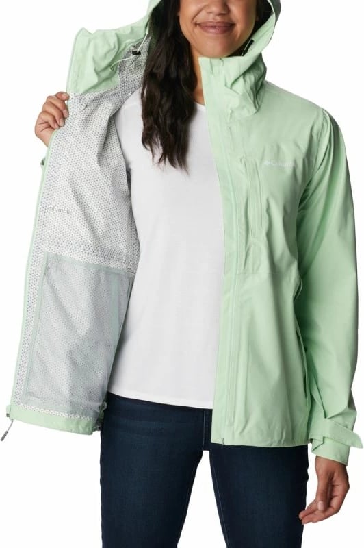Jakne për femra Columbia Ampli-Dry, e gjelbër