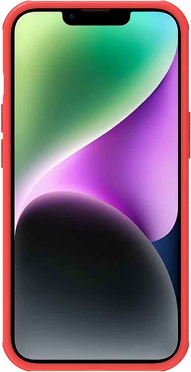 Mbështjellës Nillkin Super Frosted Shield Pro për iPhone 14 Plus, i kuq