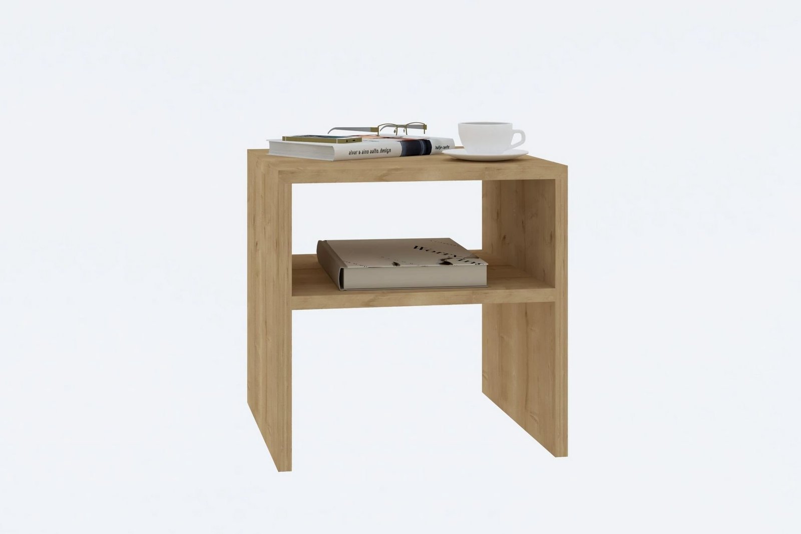 Tavolinë anësore Hanah Home, Morse, ngjyrë lisi