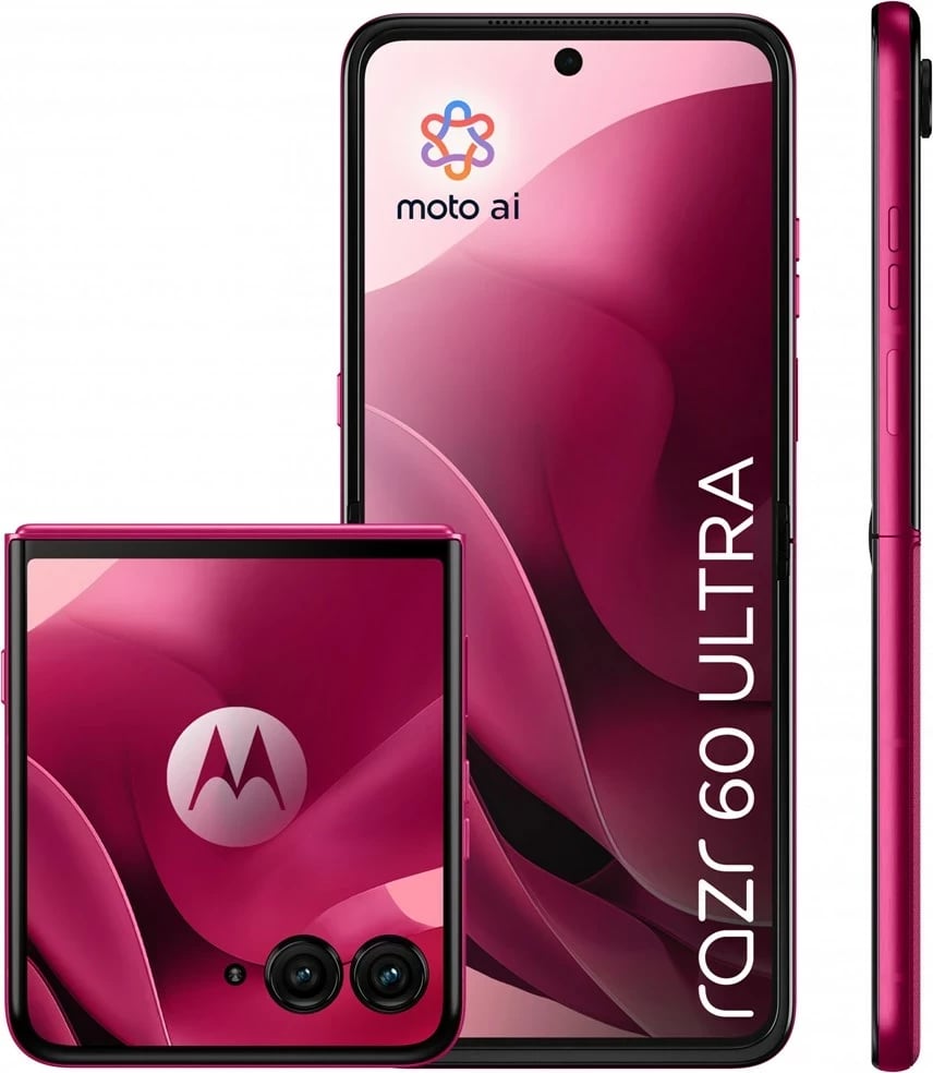 Celular Motorola razr 60 ultra, 16 GB RAM, 512 GB, Rozë