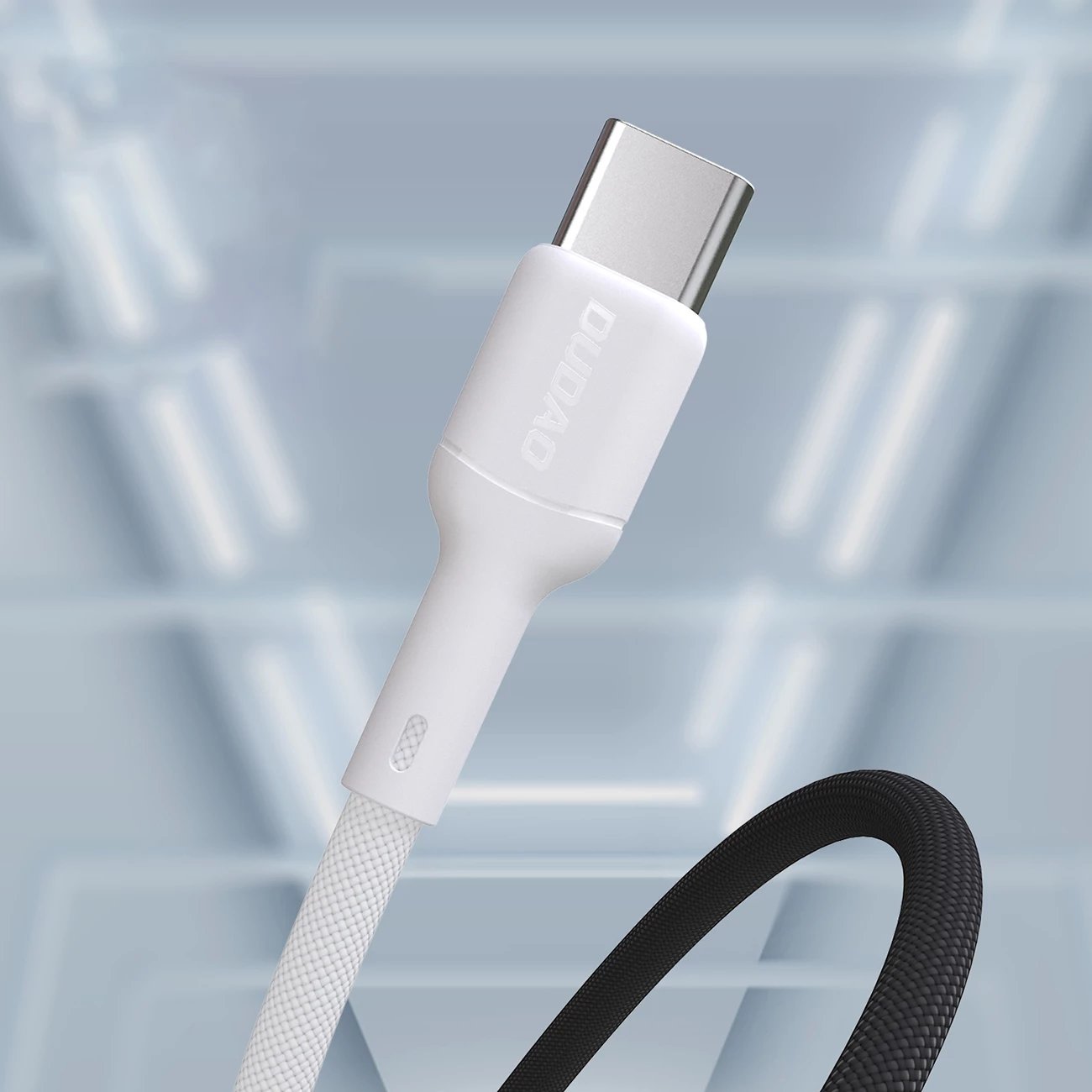 Kabllo Dudao L9X, USB-C në Lightning, 2m, 30W, e bardhë