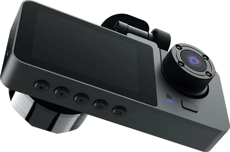 Kamerë makine Tracer HALO 360D me 2 kamera, Full HD 1080p, ekran 3.0'' IPS, kënd 120°, microSD, USB-C, e zezë