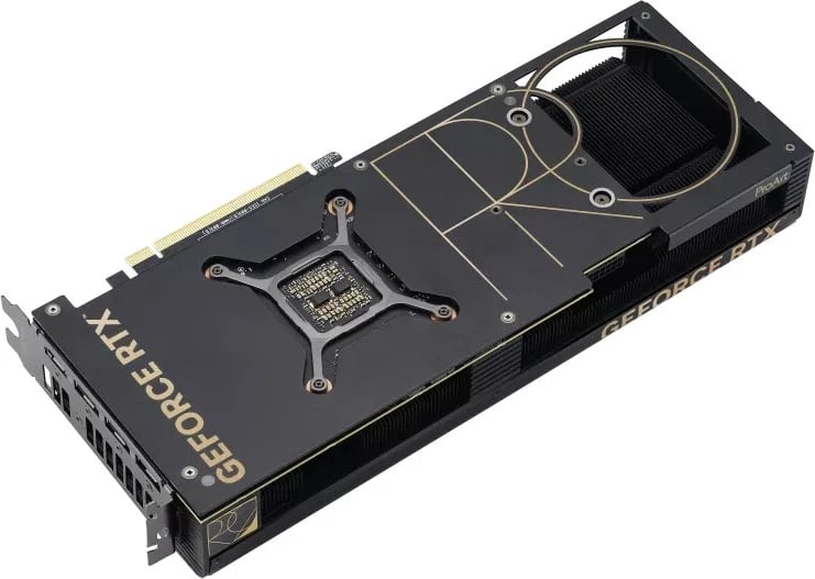 Kartë Grafike ASUS ProArt -RTX4080S-O16G, NVIDIA GeForce RTX 4080 SUPER, 16 GB GDDR6X, E zezë